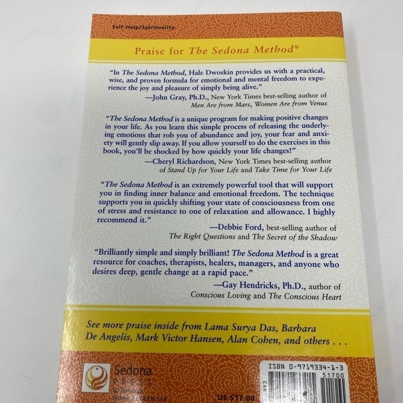 NY Times Bestselling Book - The Sedona Method - Picture 2 of 3